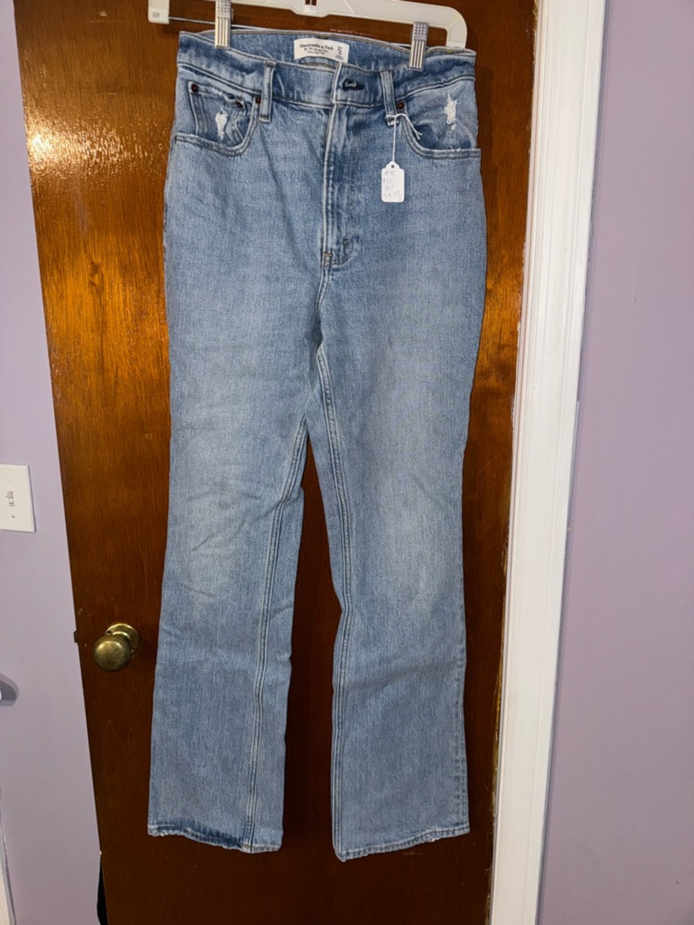 Abercrombie & Fitch Light Blue Flare Jeans